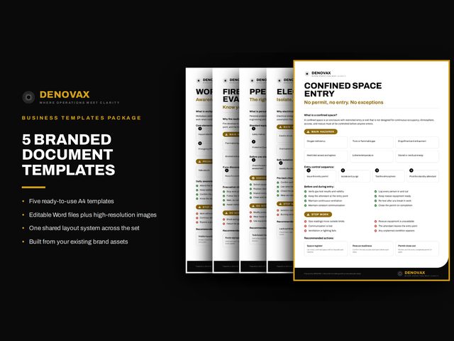 Business Templates Package